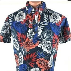 Chubbies Hawaiian 4th of July Men short sleeve New